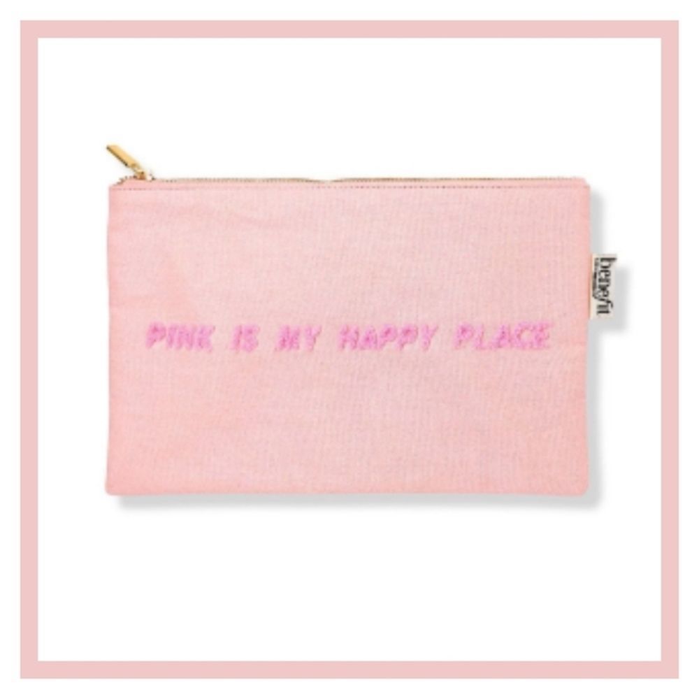 Benefit Cosmetics makeup bag